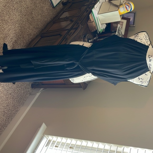 White House black market- crop pant romper - Picture 2 of 4